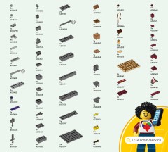 LEGO 21590 instructions page 135 – build guide