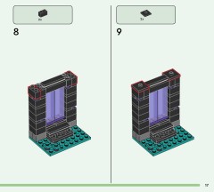LEGO 21590 instructions page 17 – build guide