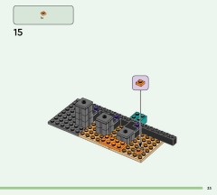 LEGO 21590 instructions page 33 – build guide