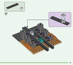 LEGO 21590 instructions page 35 – build guide