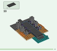 LEGO 21590 instructions page 39 – build guide