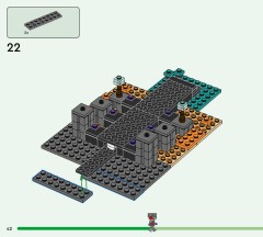 LEGO 21590 instructions page 42 – build guide