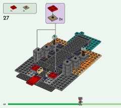 LEGO 21590 instructions page 48 – build guide