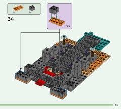 LEGO 21590 instructions page 55 – build guide