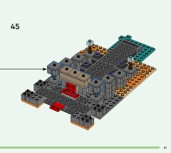 LEGO 21590 instructions page 61 – build guide