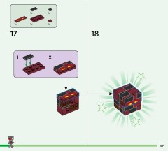 LEGO 21590 instructions page 69 – build guide