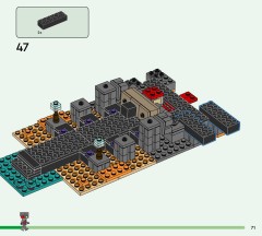 LEGO 21590 instructions page 71 – build guide