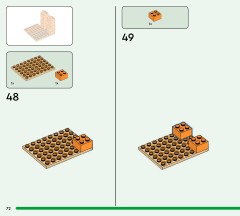 LEGO 21590 instructions page 72 – build guide