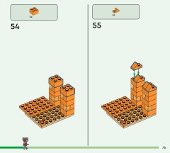 LEGO 21590 instructions page 75 – build guide