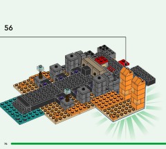 LEGO 21590 instructions page 76 – build guide