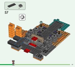 LEGO 21590 instructions page 77 – build guide