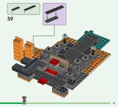 LEGO 21590 instructions page 79 – build guide