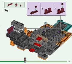 LEGO 21590 instructions page 89 – build guide