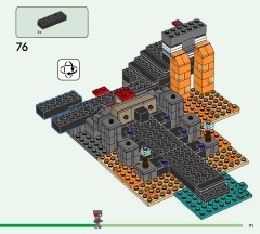 LEGO 21590 instructions page 91 – build guide