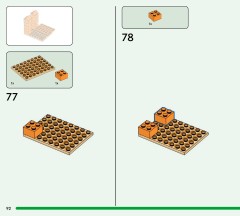 LEGO 21590 instructions page 92 – build guide