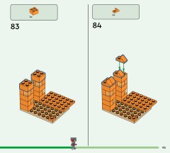 LEGO 21590 instructions page 95 – build guide