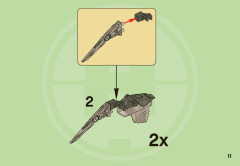 LEGO 2182 instructions page 11 – build guide