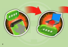 LEGO 2182 instructions page 2 – build guide