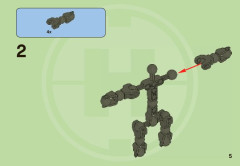 LEGO 2182 instructions page 5 – build guide