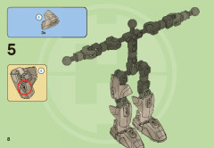 LEGO 2182 instructions page 8 – build guide