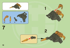 LEGO 2183 instructions page 10 – build guide