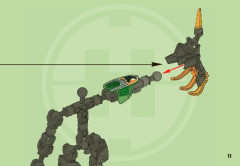 LEGO 2183 instructions page 11 – build guide