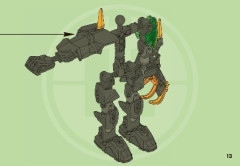 LEGO 2183 instructions page 13 – build guide