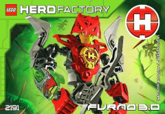 LEGO 2191 instructions page 1 – build guide