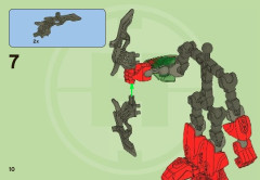 LEGO 2191 instructions page 10 – build guide