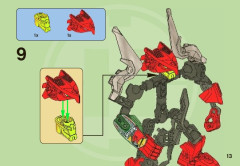 LEGO 2191 instructions page 13 – build guide