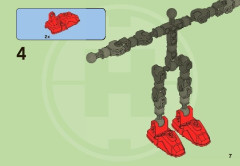 LEGO 2191 instructions page 7 – build guide