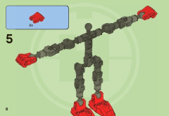 LEGO 2191 instructions page 8 – build guide