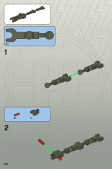 LEGO 2192 instructions page 20 – build guide