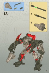 LEGO 2192 instructions page 23 – build guide