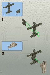 LEGO 2192 instructions page 4 – build guide