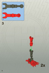 LEGO 2194 instructions page 6 – build guide