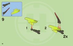 LEGO 2231 instructions page 16 – build guide