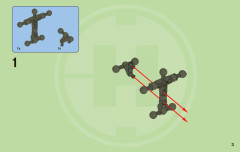 LEGO 2231 instructions page 3 – build guide