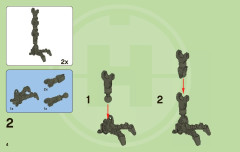 LEGO 2231 instructions page 4 – build guide