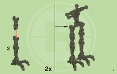 LEGO 2231 instructions page 5 – build guide