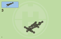 LEGO 2232 instructions page 4 – build guide