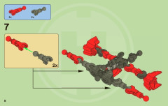 LEGO 2232 instructions page 8 – build guide