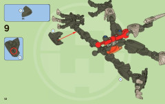 LEGO 2233 instructions page 12 – build guide