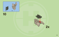 LEGO 2233 instructions page 13 – build guide