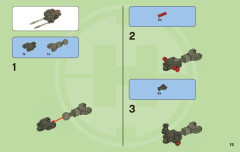 LEGO 2233 instructions page 15 – build guide
