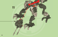 LEGO 2233 instructions page 18 – build guide