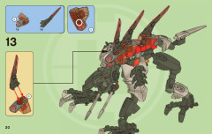 LEGO 2233 instructions page 20 – build guide