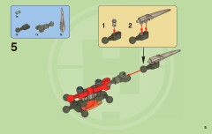 LEGO 2233 instructions page 5 – build guide