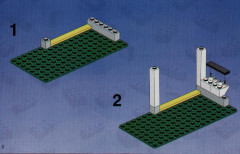 LEGO 2234 instructions page 2 – build guide
