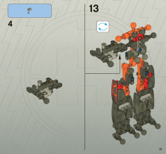 LEGO 2235 instructions page 21 – build guide